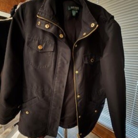 Ralph Lauren Petite Jacket lightweight parka Women's Size PM - Picture 2 of 8